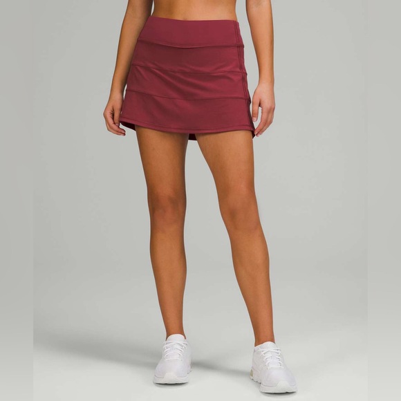 Lululemon Mulled Wine Pace Rival Skirt - Picture 2 of 3